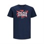 JACK AND JONES T-Shirts Wiseman Garçon Bleu Marine