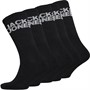 JACK AND JONES Chaussettes Logo Basic Tennis Garçon Noir