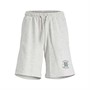 JACK AND JONES Short en Jersey Athle Garçon Gris Clair Chiné