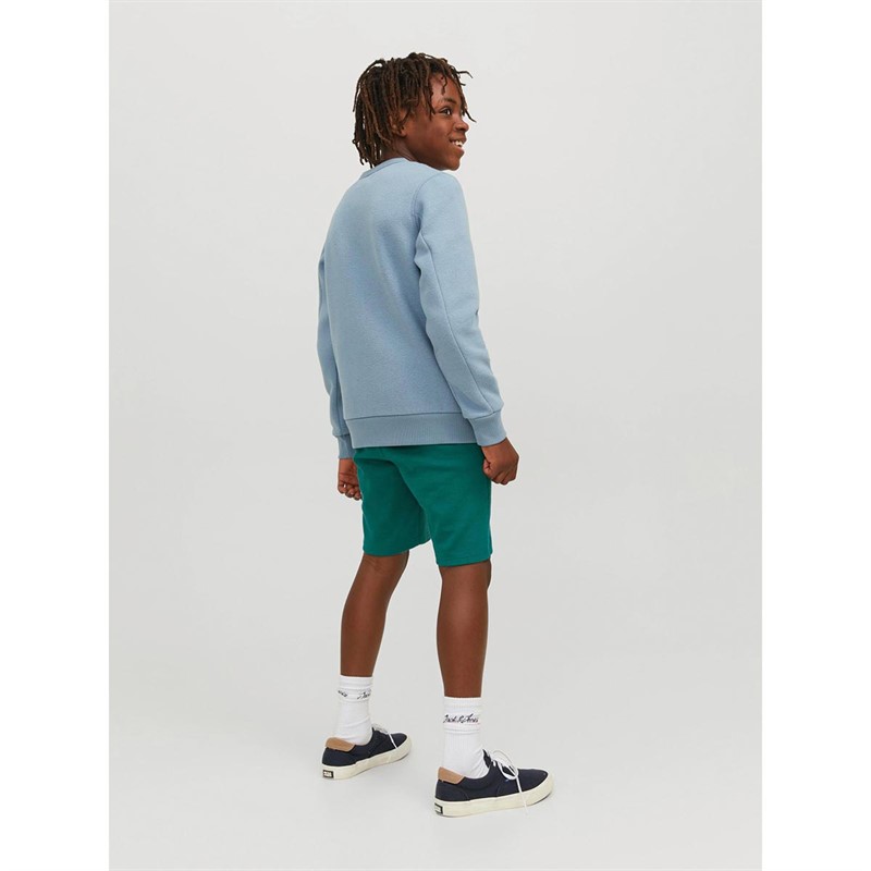 Short En Jean Garçon Jack & Jones 11-12 Ans (W26) - Bleu Marine, Style Biker