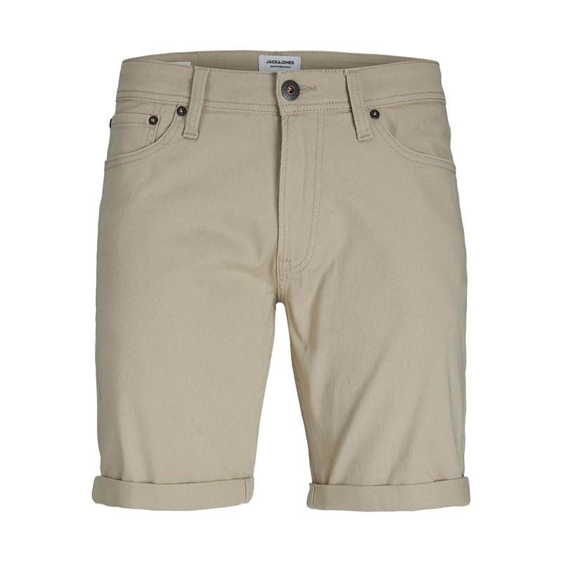 JACK AND JONES Jongens Rick Original Shorts Licht Steengrijs