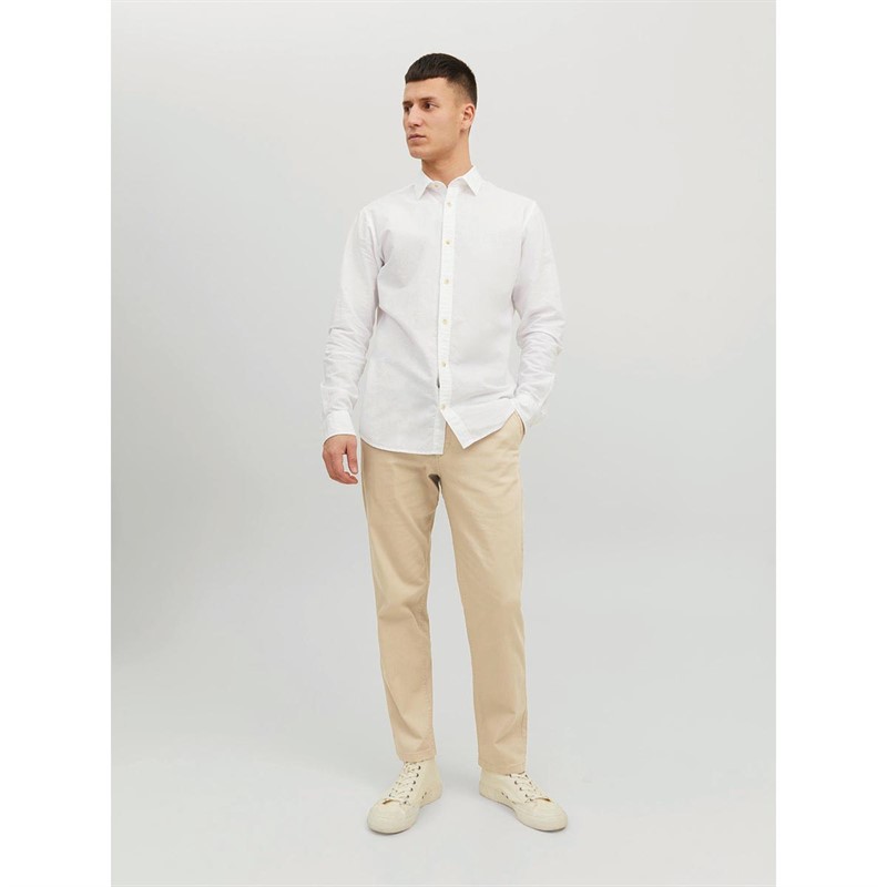 JACK AND JONES Heren Kane Dave Chino's Ecru