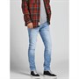 JACK AND JONES Jean Fusélé Mike 805 Homme Bleu Clair