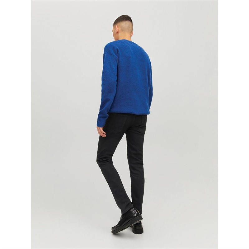 JACK AND JONES Herre Glenn 029 Slim Jeans Sort
