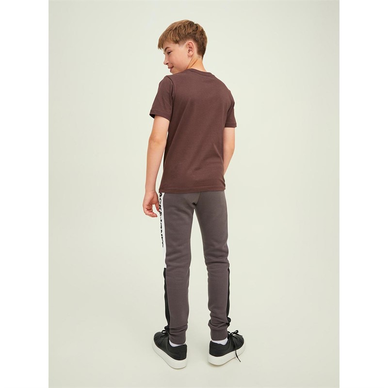 JACK AND JONES Drenge Will Logo Block Joggingbukser Lys Brun