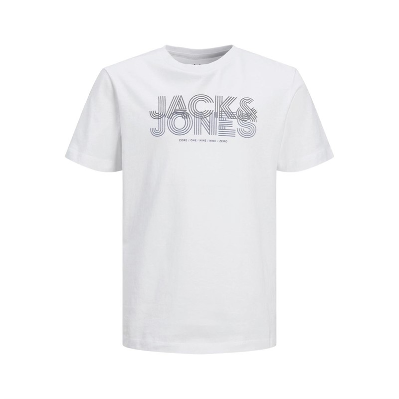 JACK AND JONES Chłopięce Darius T-shirty Biały