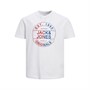 JACK AND JONES T-Shirts Darius Garçon Blanc