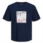 JACK AND JONES T-Shirts Joshua Garçon Bleu Marine