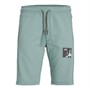 JACK AND JONES Short en Jersey Filo Garçon Vert Menthe