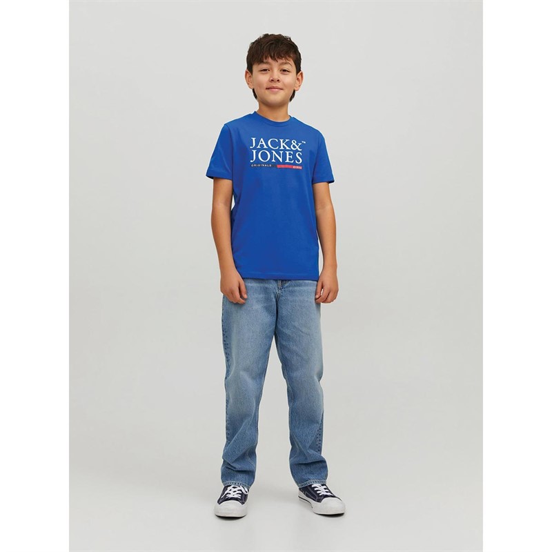 JACK AND JONES Drenge Codyy T-shirts Blå