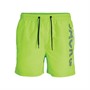 JACK AND JONES Boys Fiji Spicelogo Swim Shorts Acid Lime