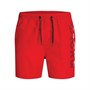 JACK AND JONES Boys Fiji Spicelogo Swim Shorts Chinese Red