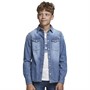 JACK AND JONES Chłopięce Sheridan Koszule z Długim Rękawem Niebieski