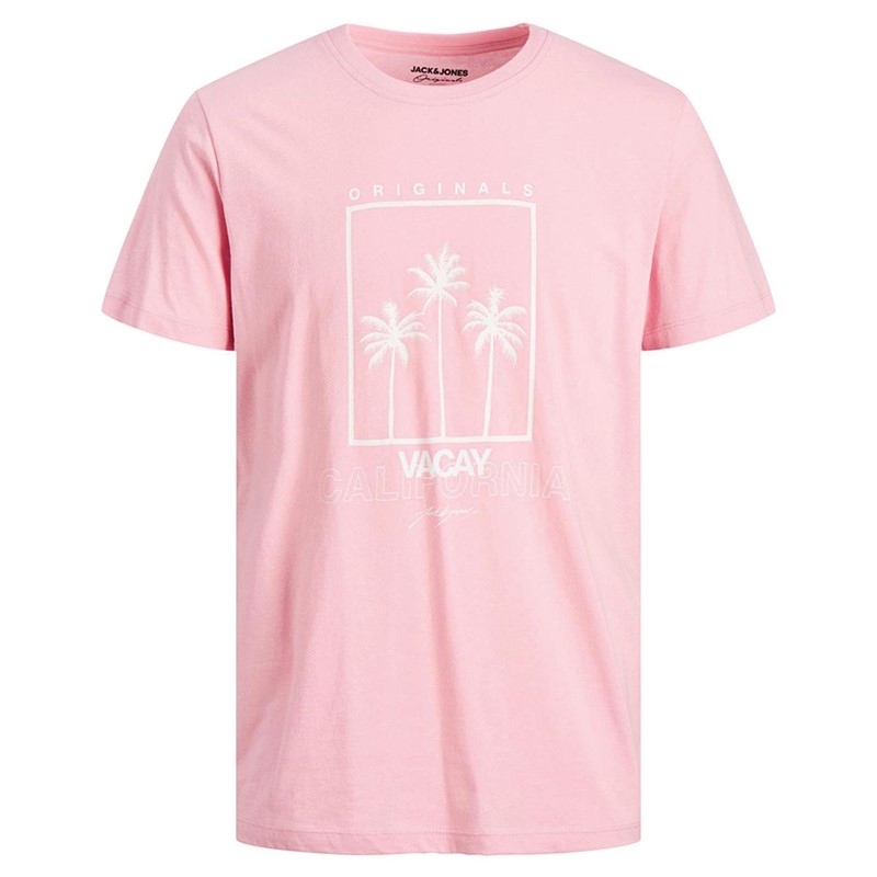 JACK AND JONES Drenge Tulum T-shirts Lys Lyserød