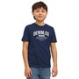 JACK AND JONES T-Shirts Garçon Bleu Marine