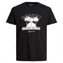 JACK AND JONES T-Shirts Tulum Garçon Noir
