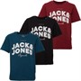 JACK AND JONES T-Shirts Garçon Multicolore