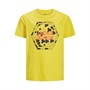 JACK AND JONES T-Shirts Garçon Jaune Vif