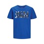 JACK AND JONES T-Shirts Garçon Bleu