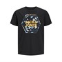 JACK AND JONES T-Shirts Garçon Noir