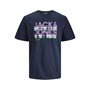 JACK AND JONES T-Shirts Beachy Homme Bleu Marine