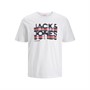JACK AND JONES T-Shirts Beachy Homme Blanc