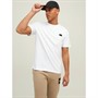 JACK AND JONES Heren Classic Waffle T-shirts Wit
