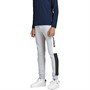 JACK AND JONES Boys Twill Logo Joggers Light Grey Melange