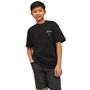 JACK AND JONES Drenge Belmontback T-shirts Sort