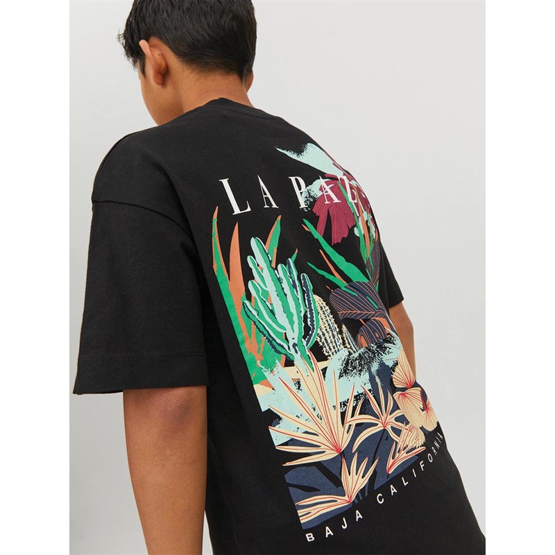 JACK AND JONES Drenge Belmontback T-shirts Sort