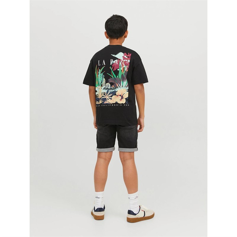JACK AND JONES Drenge Belmontback T-shirts Sort