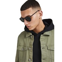 JACK AND JONES Lunettes de soleil Jacryder Homme Noir