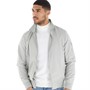 JACK AND JONES Mens Mash Harrington Jacket Ghost Grey
