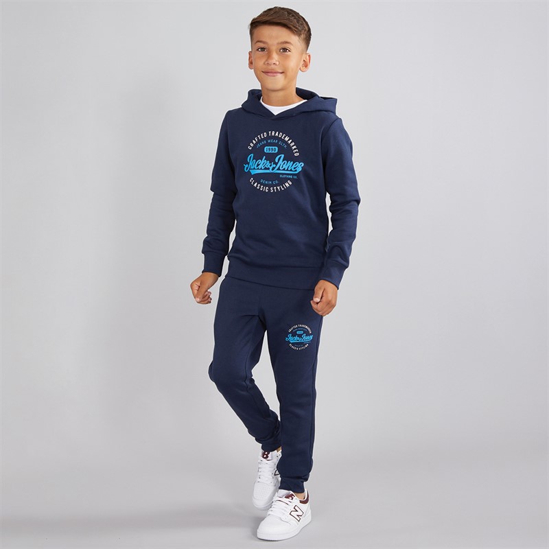 JACK & JONES Drenge Mikk Træningstøj Marineblå