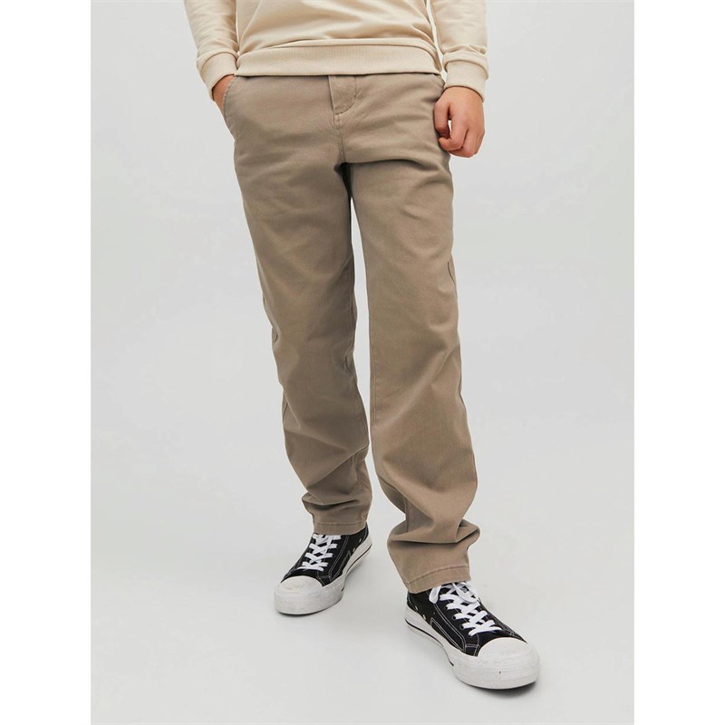 JACK AND JONES Drenge Marco Chino bukser Lys Beige