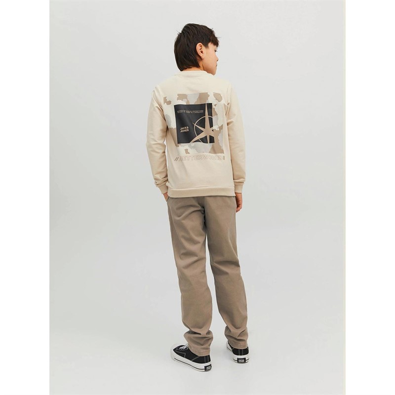 JACK AND JONES Drenge Marco Chino bukser Lys Beige
