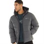 JACK AND JONES Mens Flow Puffer Jacket Asphalt