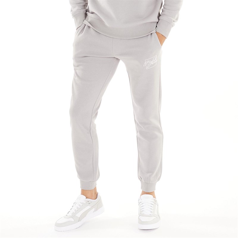JACK AND JONES Mens Albie Joggers Alloy