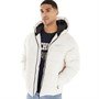 JACK AND JONES Mens Flow Puffer Jacket Moonbeam