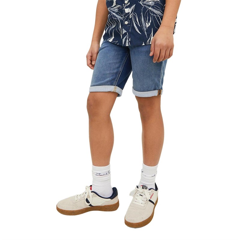 JACK AND JONES Short en jean Rick Garçon Bleu Moyen