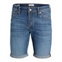 JACK AND JONES Heren Rick Fox Denim shorts Lichtblauw