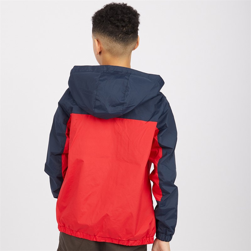 JACK AND JONES Boys Dover Hooded Jacket Navy Blazer