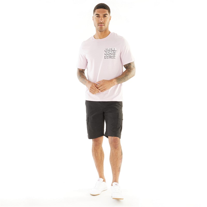 JACK & JONES Herre Gordan Warner Tech Cargo Shorts Sort