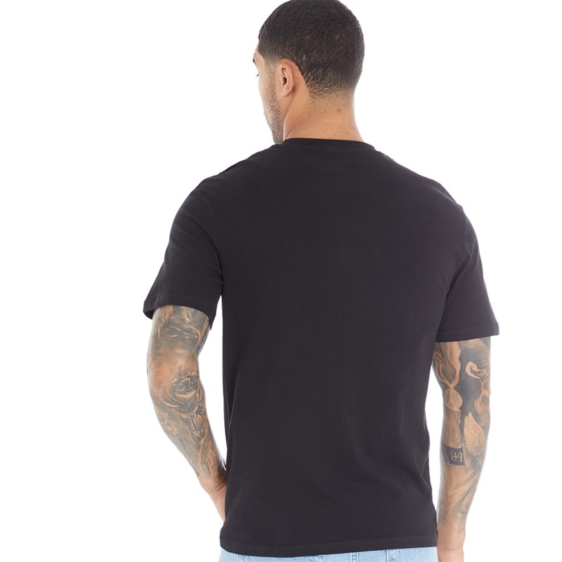 JACK AND JONES T-shirt classique Homme Noir