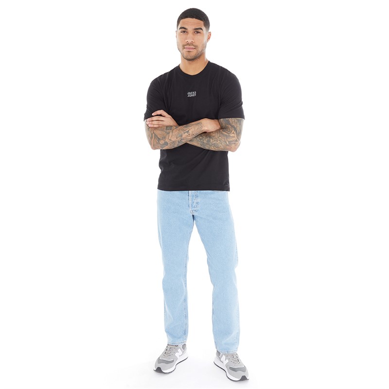 JACK AND JONES T-shirt classique Homme Noir