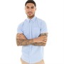 JACK & JONES Herren Klassisches Kurzarm Oxford Hemd Kaschmir Blau