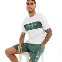 JACK & JONES Mens Chester Twinset Trekking Green