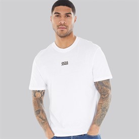 T-shirt Blanc Homme Jack & Jones Classic | Déstockage Jack & Jones