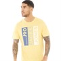 JACK AND JONES Herre Jio T-shirts Gul