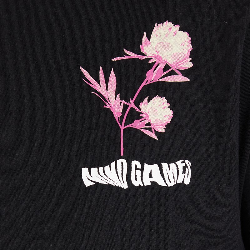 JACK AND JONES Mens Games T-Shirt Black